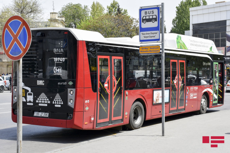 Bakıda 168 avtobus gecikir