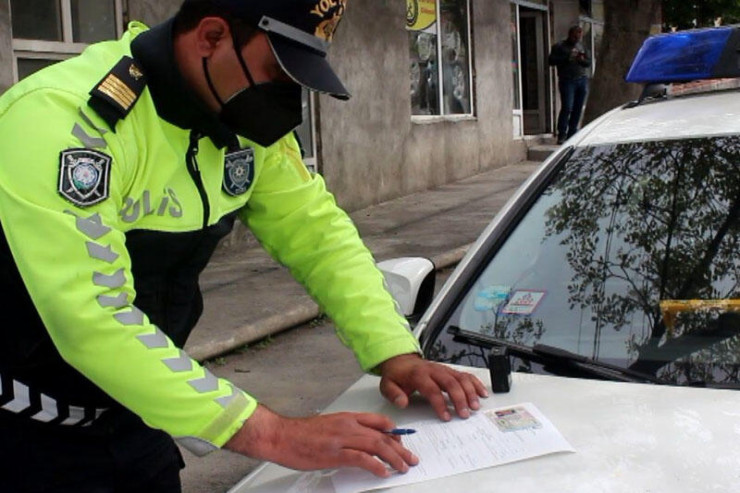 Bakıda 25 min sürücü buna görə CƏZALANDI 