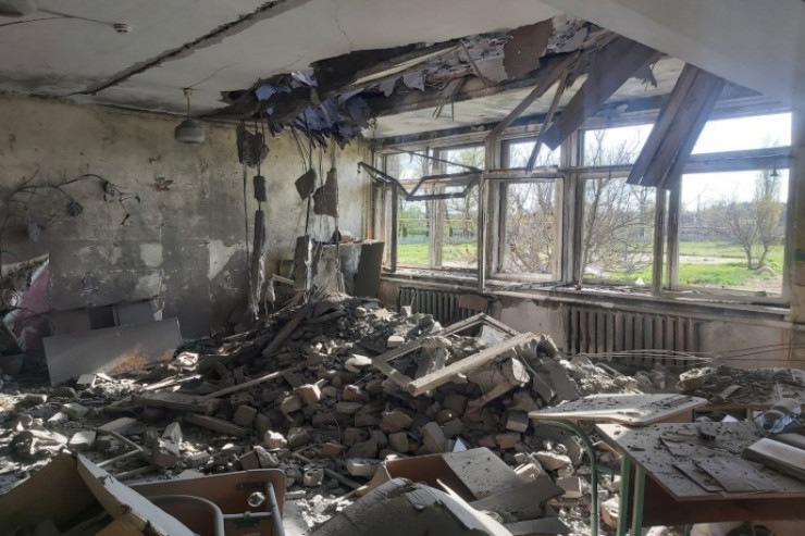 Rusiyanın raket zərbələri: Krivvoy Roqda 43 ev dağıldı