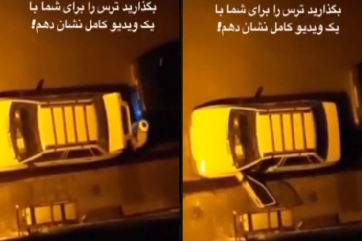İranda mollalar əmmaməsini   maşında gizlədir - VİDEO 