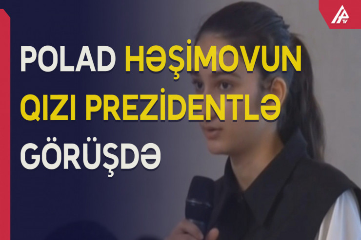 Ali Baş Komandan general Polad Həşimovun qızına atasından danışdı - VİDEO 