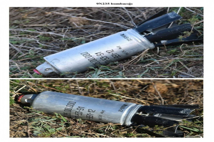 Yevlaxda çobanın öldüyü ərazidən 17 kasetli bomba TAPILDI 