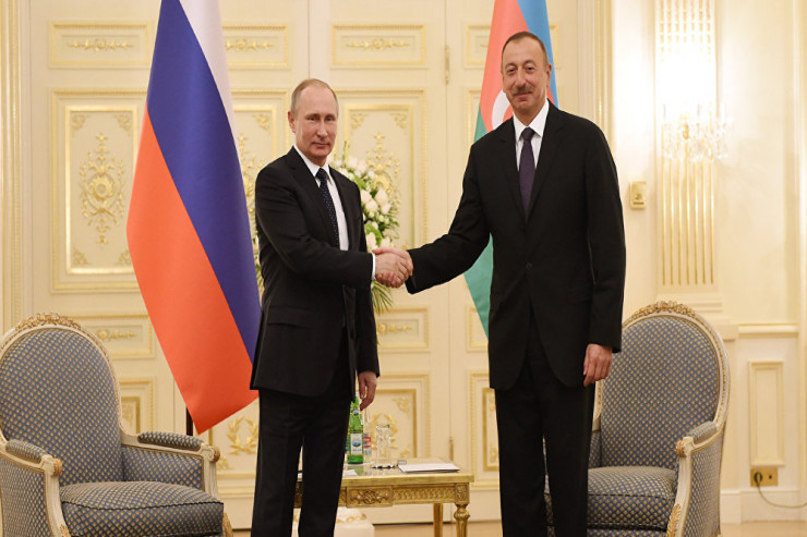 Vladimir Putin və İlham Əliyev