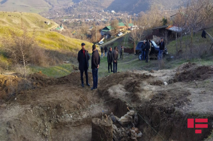 Tapılan məzarlıqlar Azərbaycana qarşı soyqırımın sübutudur