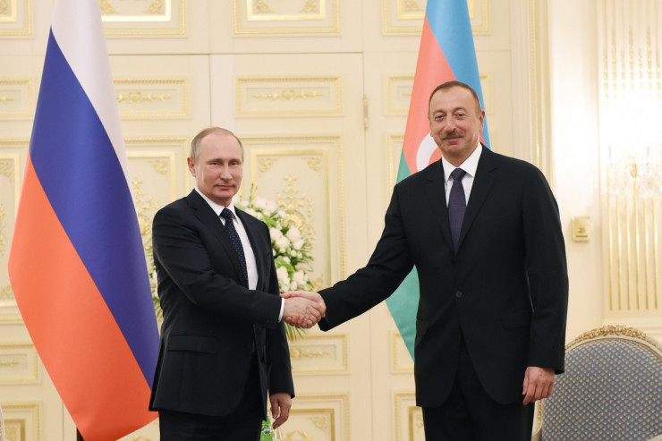 Azərbaycan Prezidenti İlham Əliyev, Rusiya Prezidenti Vladimir Putin