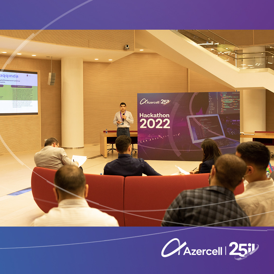 ® Böyük maraqla izlənilən “Azercell Hackathon 2022” yarışması başa çatdı!