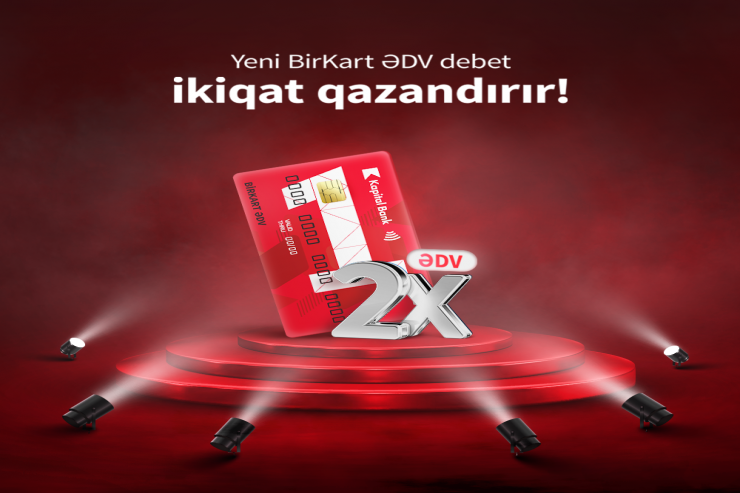 ® Yeni BirKart ilə 2 qat bonus qazanmaq mümkün oldu