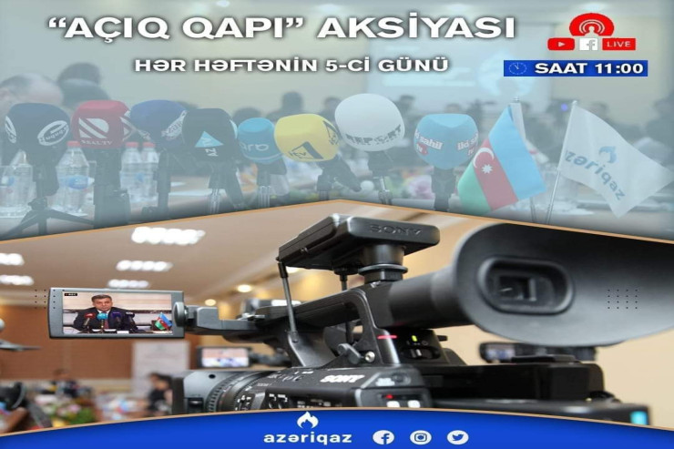 “Azəriqaz"da media ilə növbəti görüş SABAH OLACAQ