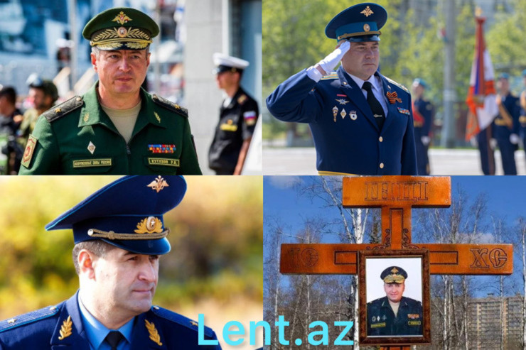Rusiyanın Ukraynada itirdiyi generallar – RƏSMİ SİYAHI