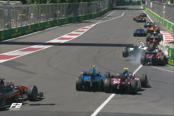 Bakıda “Formula-2” bolidi YANDI 