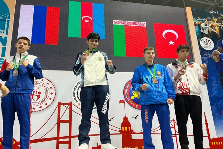 Azərbaycanlı məktəbli Avropa çempionu oldu - FOTO 