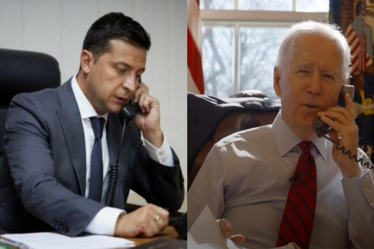 Bayden Zelenski ilə telefonla danışdı