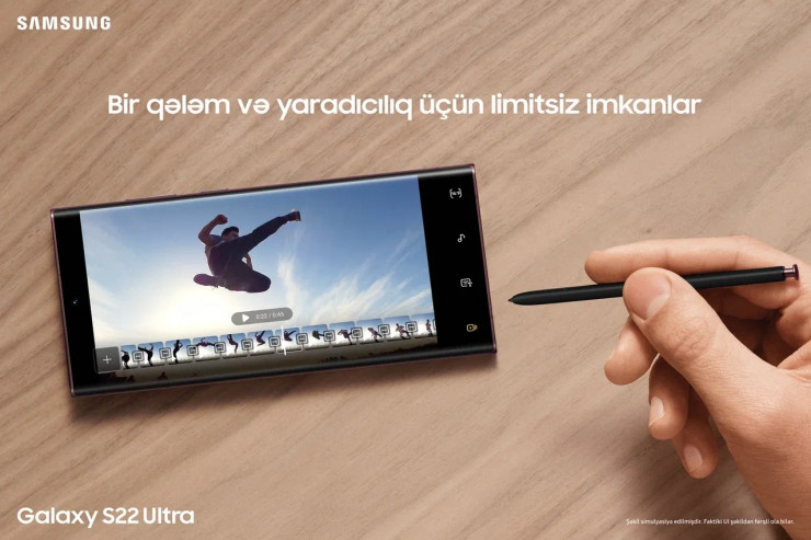 Samsung Galaxy S22 Ultra - Galaxy S seriyasının ən universal və premium cihazı® 