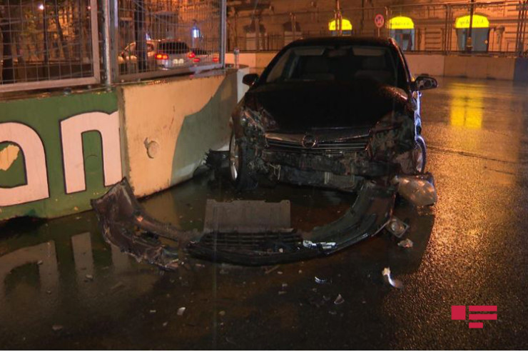 Qayda pozan sürücünün qolu sındı -FOTO 