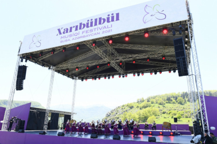 "Euronews" “Xarıbülbül” festivalından REPORTAJ  hazırladı