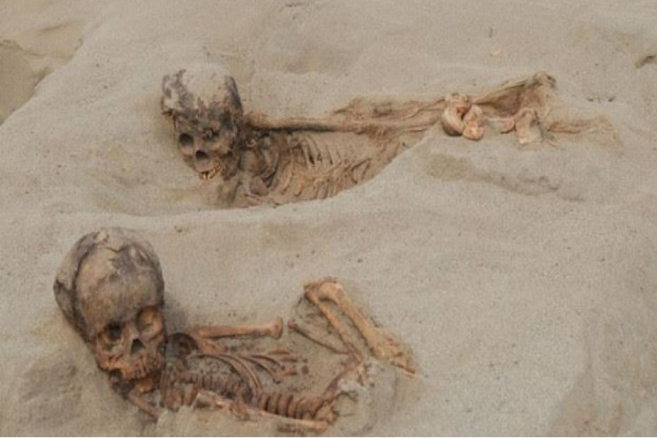 Şəkidə ŞOK:  təmir zamanı uşaq skeletləri tapıldı