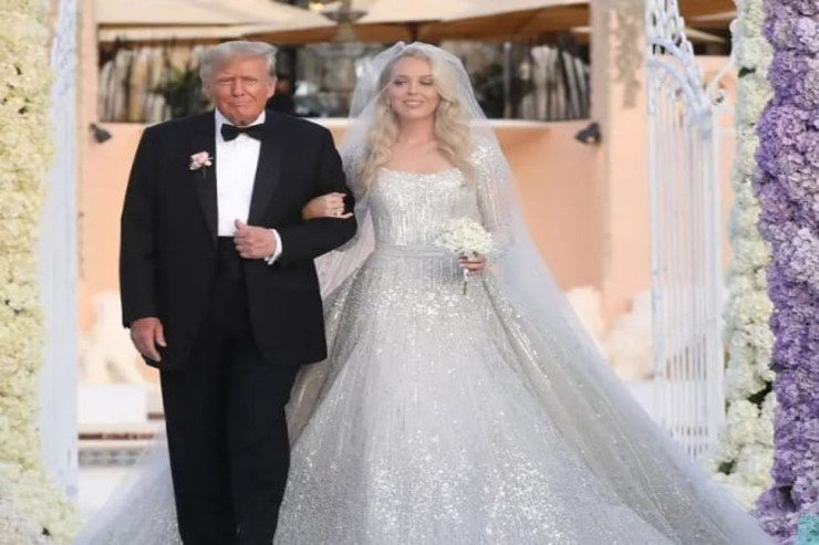 Donald Trampın kiçik qızı  livanlı milyarderlə   evləndi