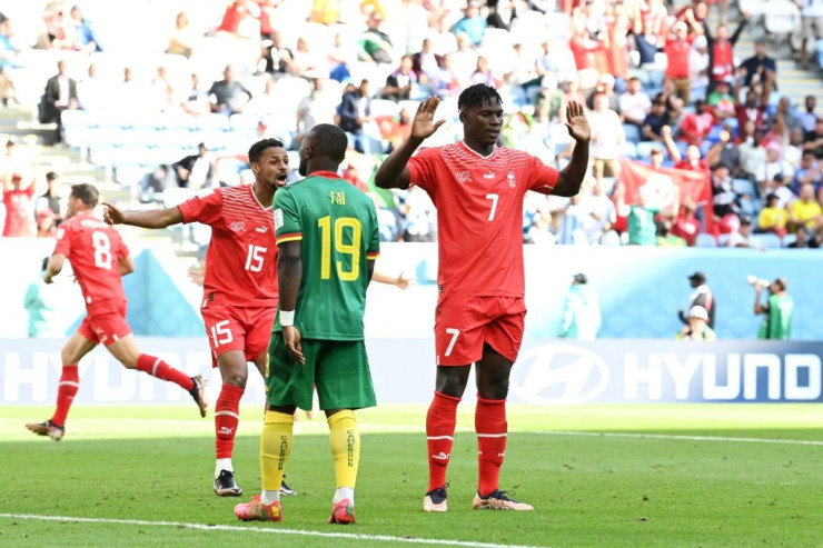  DÇ-2022:   İsveçrə Kamerunu məğlub etdi
