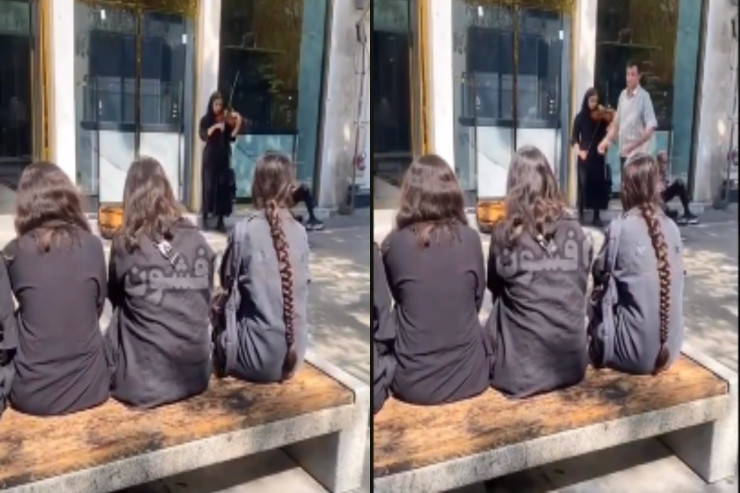 İrandan möhtəşəm  VİDEO:   Qızların cəsarəti hamını heyran etdi