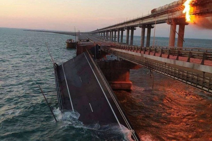 Krım körpüsünün partlayışında erməni izi ... - Günahkarlar açıqlandı