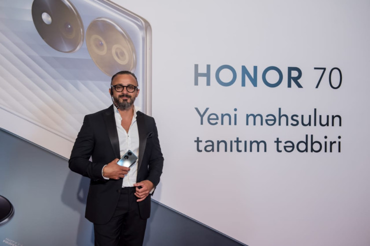 Azərbaycanda "HONOR 70"in təqdimatı oldu®  - FOTOLENT 