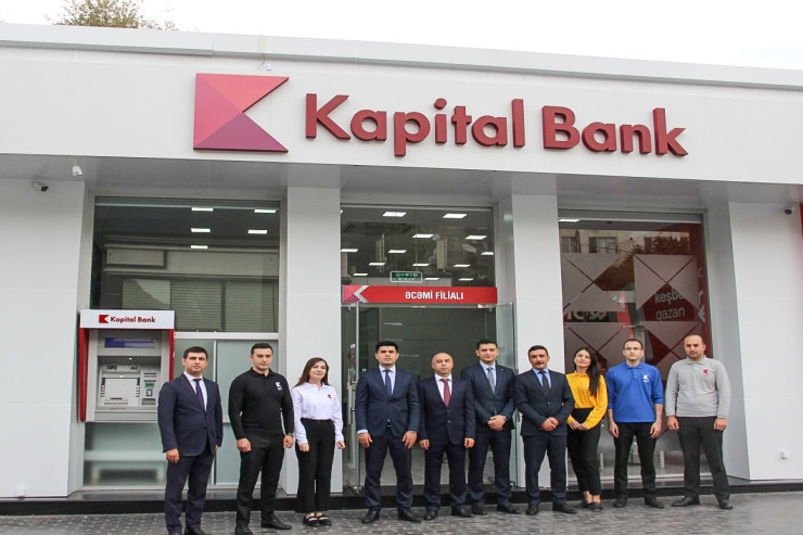 ® Kapital Bank yeni konsepsiyaya malik Əcəmi filialını istifadə verdi