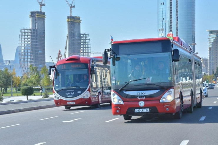 Bakıda 8 marşrut xəttinin istiqaməti dəyişdirilir