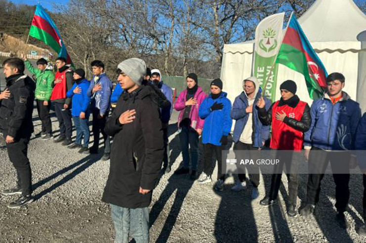 Laçın-Xankəndi yolu: Aksiyanın 125-ci günü  -FOTO 