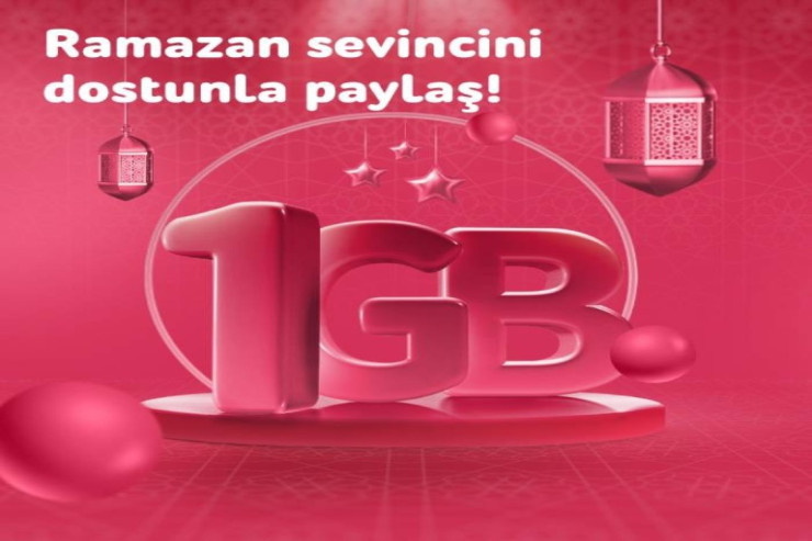 Ramazan bayramında “Nar”dan hər kəsə 1GB hədiyyə!