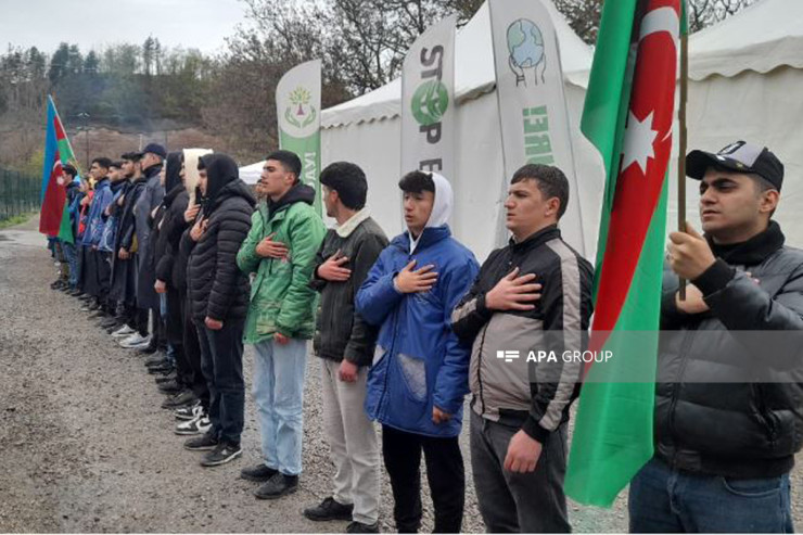 Laçın-Xankəndi yolu: Aksiyanın 135-ci günü -FOTO 