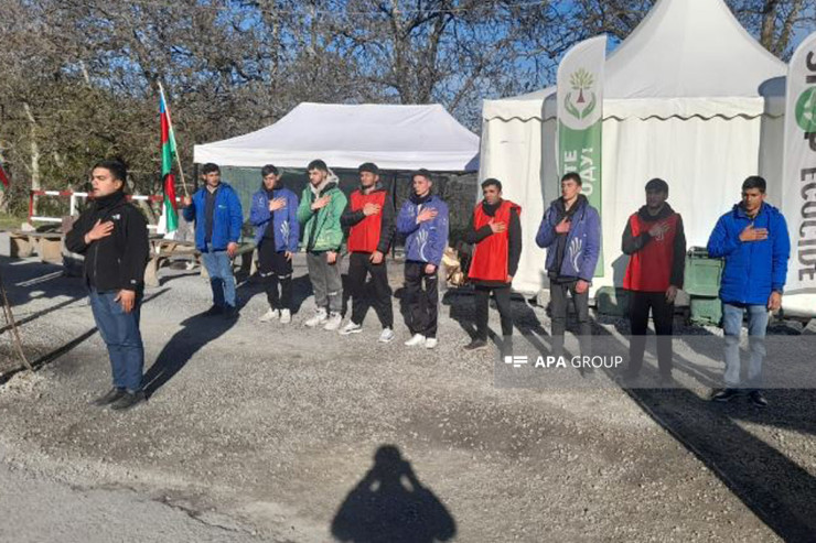 Laçın-Xankəndi yolu:  Aksiyanın 137-ci günü  -FOTO 