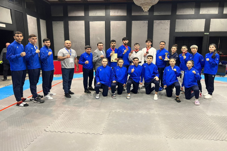 Taekvondoçularımızdan Avropa çempionatında 6 MEDAL 