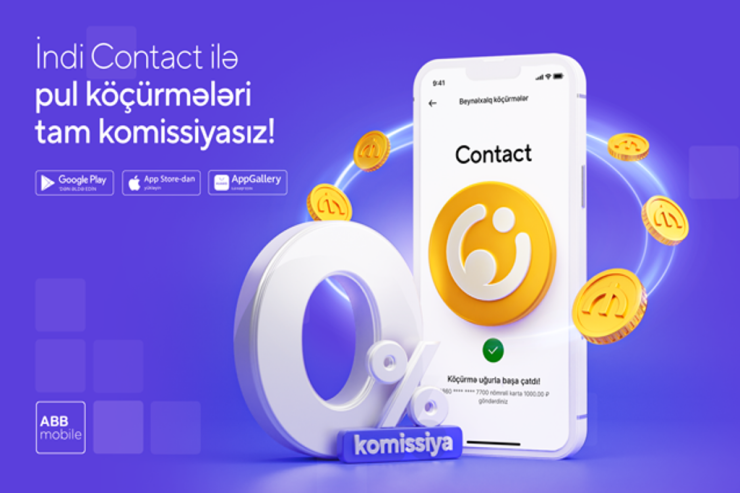 ABB mobile-da CONTACT-la təcili pulköçürmə