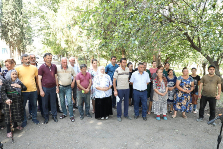 Tovuzda sakinlərin qaz təchizatı ilə bağlı problemləri dinlənilib