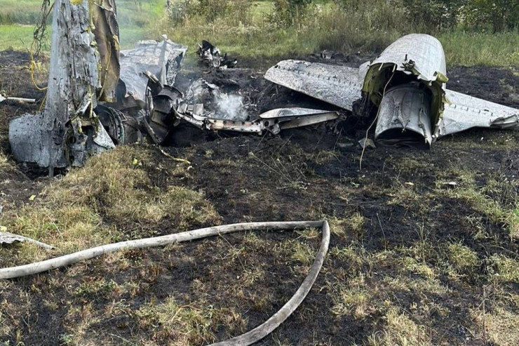 Ukraynada təyyarə qəzası: Pilotlar həlak oldu 