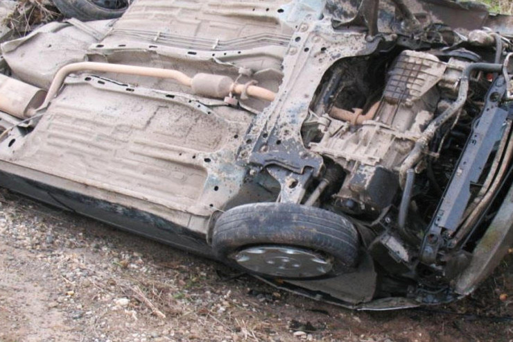 İsmayıllıda "Hyundai" aşdı, 1 ailənin 4 üzvü  yaralandı