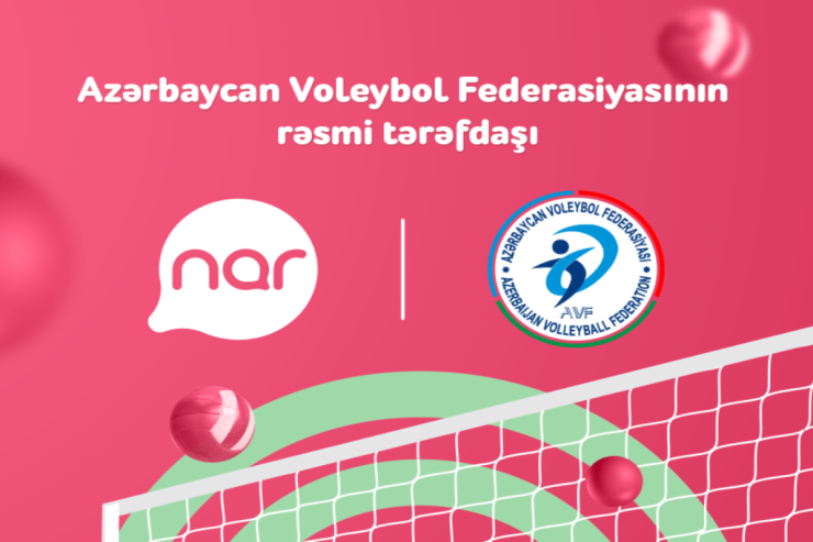 “Nar” Azərbaycan Voleybol Federasiyasının rəsmi tərəfdaşıdır