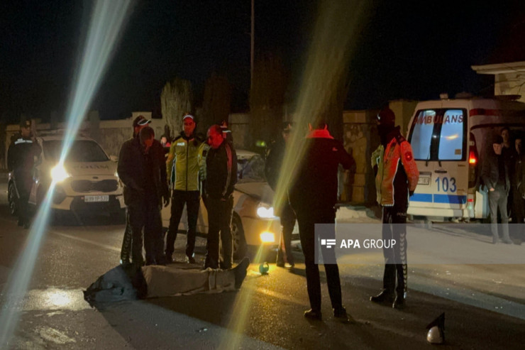 Ağdamda  yolu keçən qadını   maşın vurub öldürdü