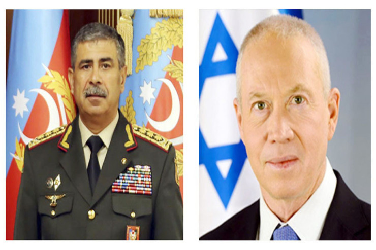 Azərbaycan və İsrail müdafiə nazirləri telefonla danışdı