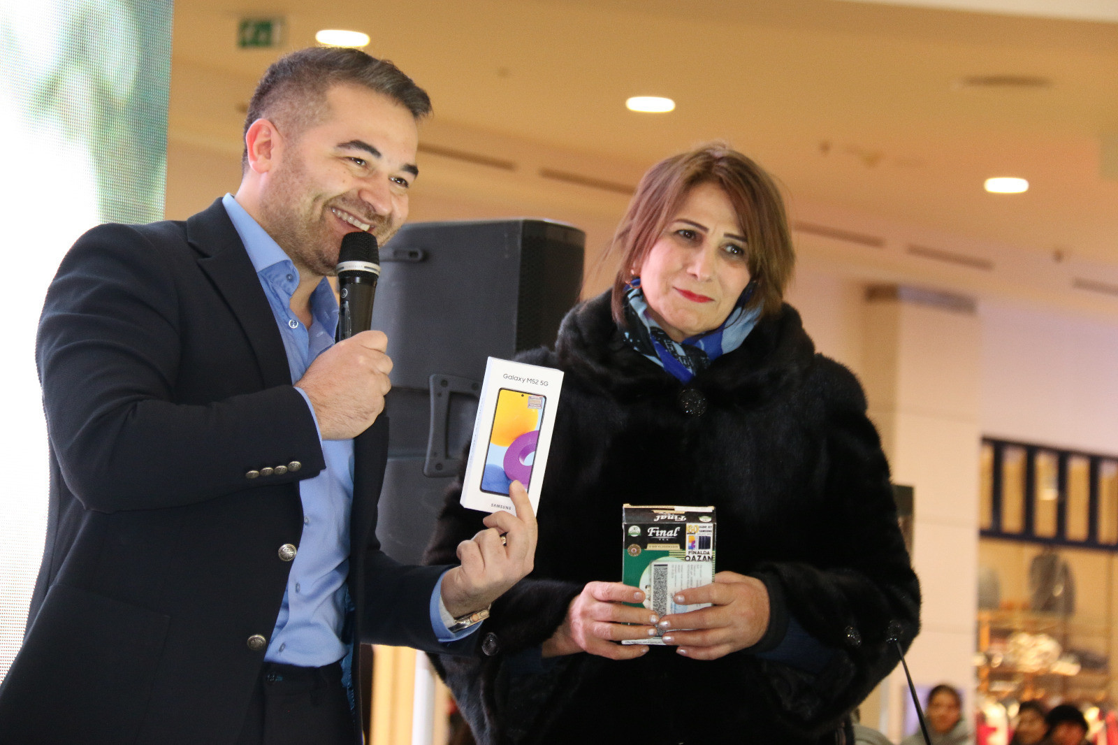 "Final çay iç, Finalda Qazan" lotereyasının 3-cü tirajının qalibinə avtomobil təqdim olundu