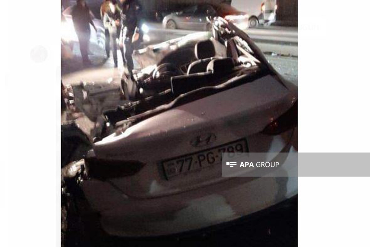 "Hyundai" və "Kia" toqquşdu, 1 nəfər öldü-FOTO 