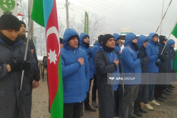 Laçın-Xankəndi yolu: Aksiyanın 61-ci günü-FOTO 