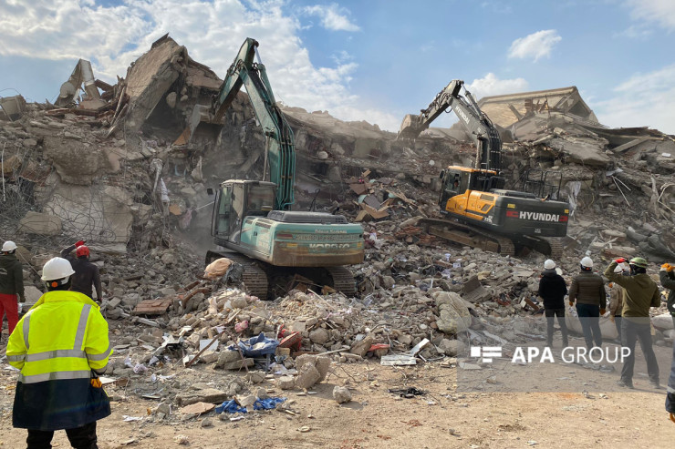 Zəlzələdə ən çox ziyan görmüş Kahramanmaraşdan FOTOREPORTAJ 