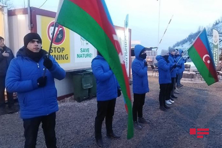 Laçın-Xankəndi yolu: Etirazların 35-ci günü   -FOTO 