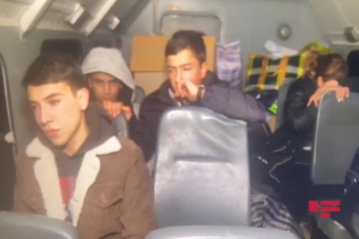 Ermənistanda qalmış 26 erməni Xankəndiyə  keçdi - FOTO  - VİDEO 