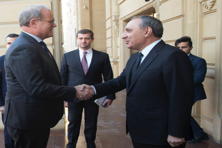 Münhen şəhərinin Baş prokuroru ölkəmizdə səfərdədir - FOTO 