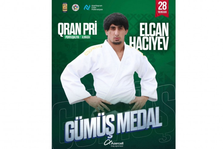 Cüdoçumuz Qran-Pri turnirində gümüş medal qazandı