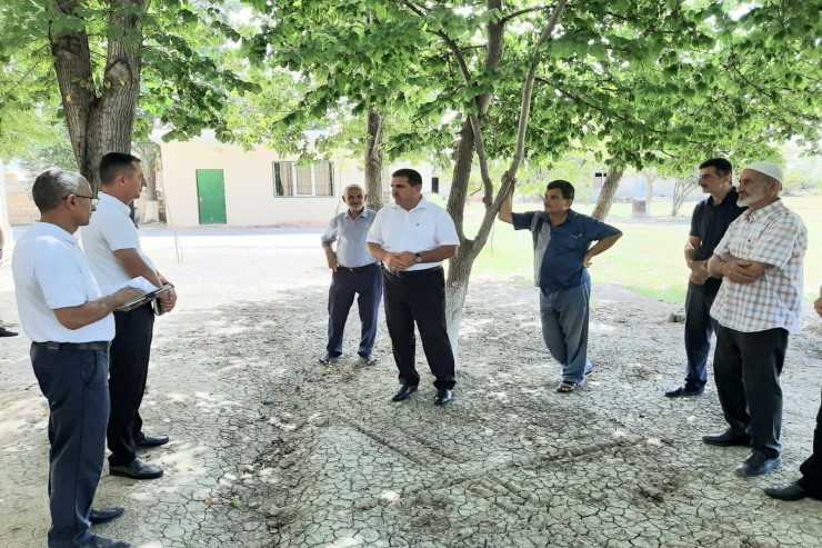 Sabirabad rayonunda təşkil edilən aksiyada 10 müraciət ünvanlandı - FOTO 