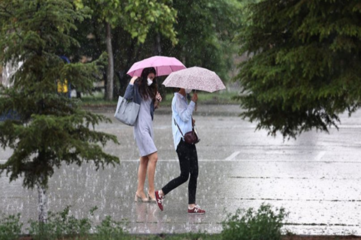 Sabah Bakıya  yağış yağacaq   - HAVA PROQNOZU