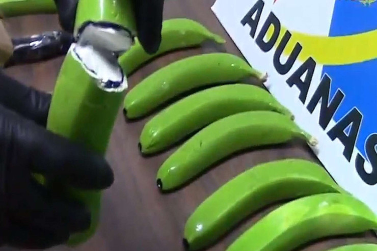 Banan adı ilə gətirilən 160 kilo kokain  ələ keçdi